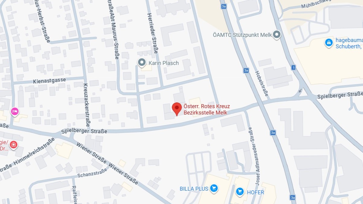 Karte für Melk